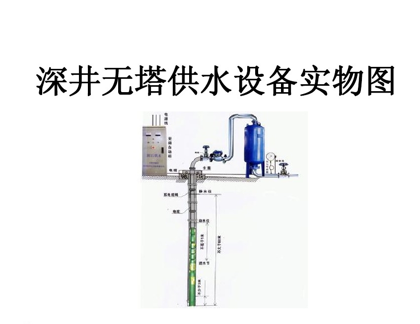 营口老边区井泵无塔式供水设备